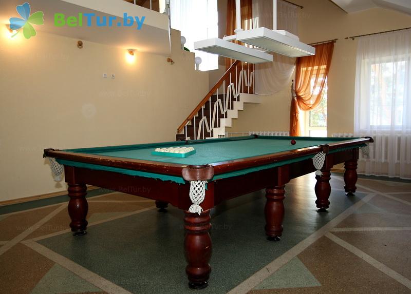 Rest in Belarus - recreation center Drivyati - Billiards