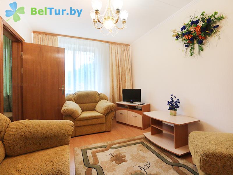 Rest in Belarus - recreation center Drivyati - single 2-room 1-level suite / 2 guests (building 1, 2) 