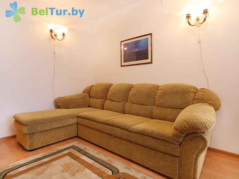 Rest in Belarus - recreation center Drivyati - single 2-room 1-level suite / 2 guests (building 1, 2) 