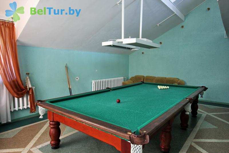 Rest in Belarus - recreation center Drivyati - Billiards