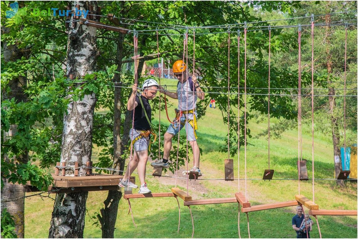 Rest in Belarus - tourist complex Losvido - Rope town