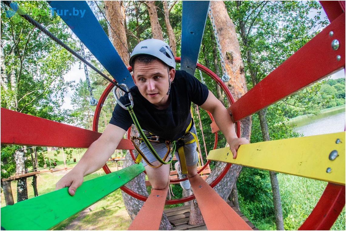 Rest in Belarus - tourist complex Losvido - Rope town