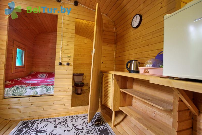 Rest in Belarus - tourist complex Hatki - 1-room double (summer Houses for 2 people) 