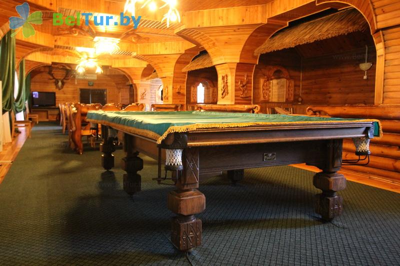 Rest in Belarus - tourist complex Doroshevichi - Billiards