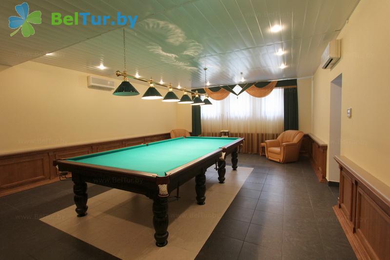 Rest in Belarus - hotel complex Ogonek Volma - Billiards