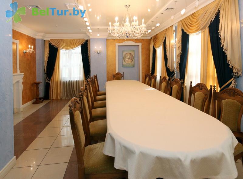 Rest in Belarus - hotel complex Ogonek Volma - Banquet hall