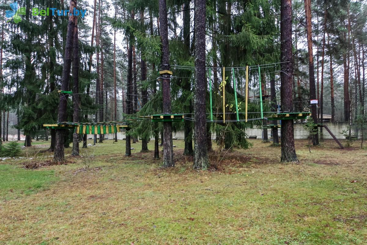 Отдых в Белоруссии Беларуси - гостиничный комплекс Огонёк - Веревочный городок
