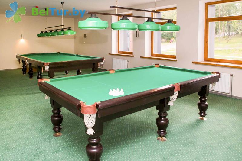 Rest in Belarus - recreation center Ratomka FPB - Billiards