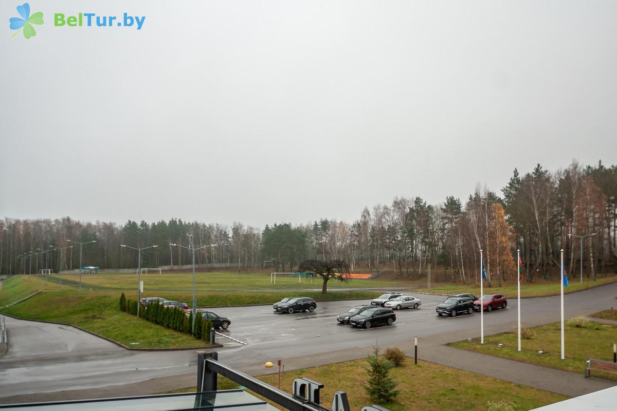 Rest in Belarus - recreation center Ratomka - Parking lot