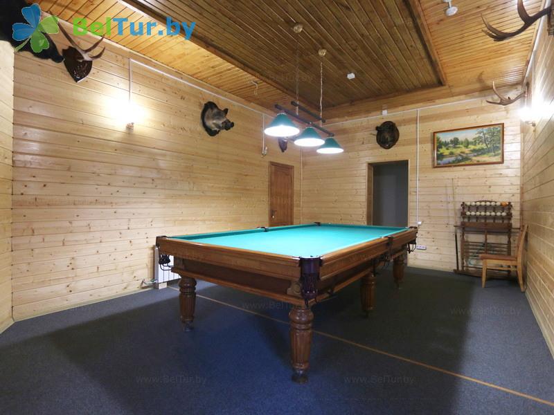 Rest in Belarus - hunter's house Krupski - Billiards