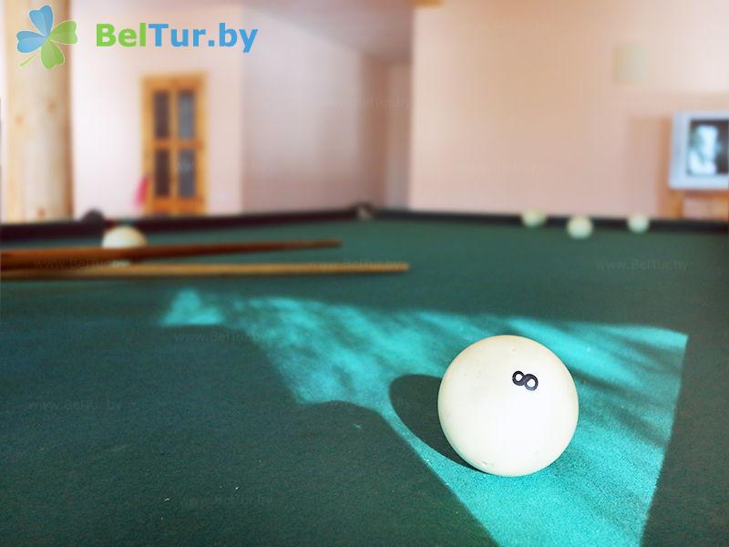 Rest in Belarus - recreation center Aktam - Billiards