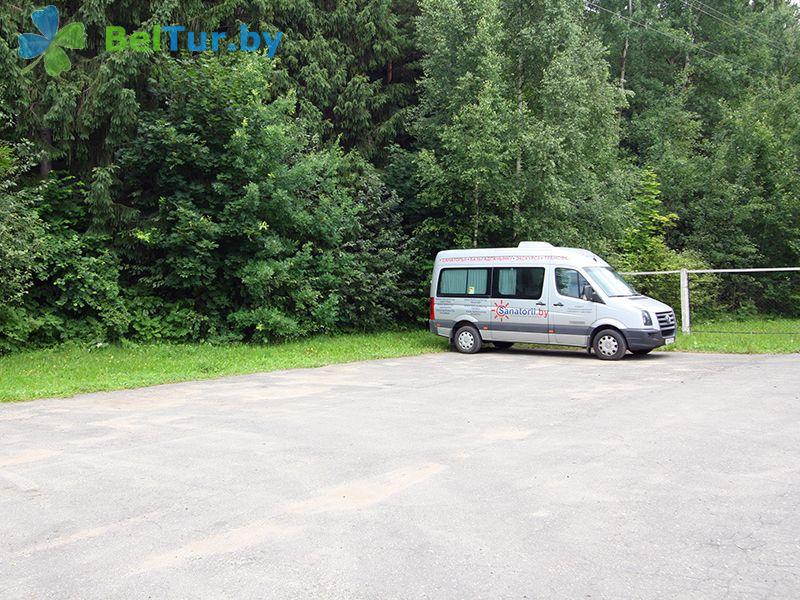 Rest in Belarus - recreation center Aktam - Parking lot