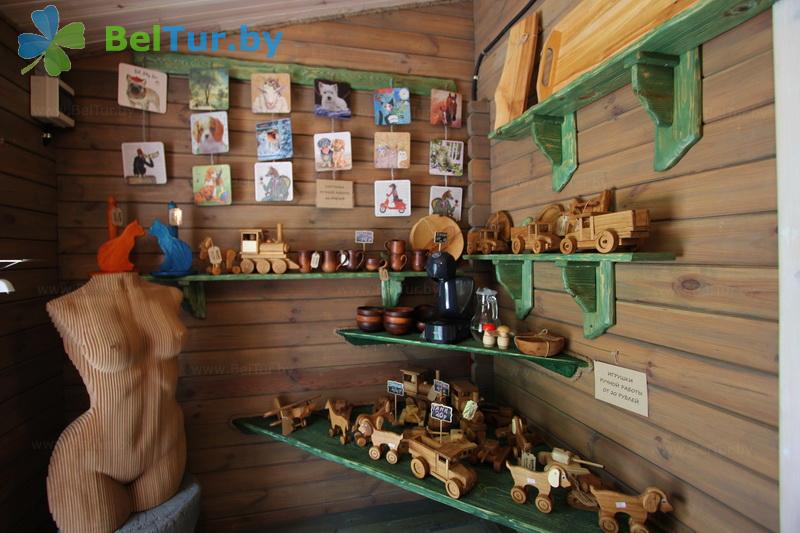 Rest in Belarus - farmstead Zdorovei - Souvenir stand