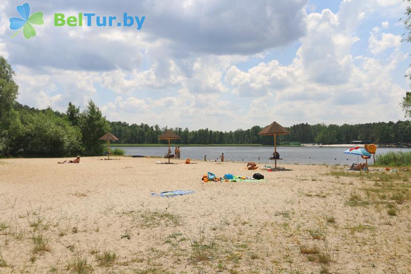 Отдых в Белоруссии Беларуси - база отдыха Белое озеро БЖД - Пляж