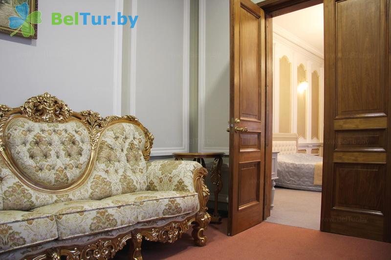 Rest in Belarus - hotel complex Dipservice Hall - double 2-room lux 3 (Voyskovy 4) 