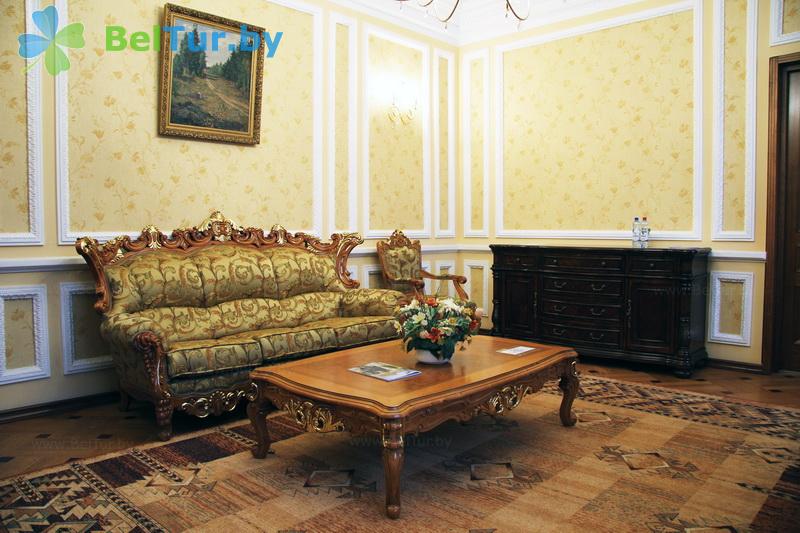 Rest in Belarus - hotel complex Dipservice Hall - double 2-room lux 2 (Voyskovy 4) 