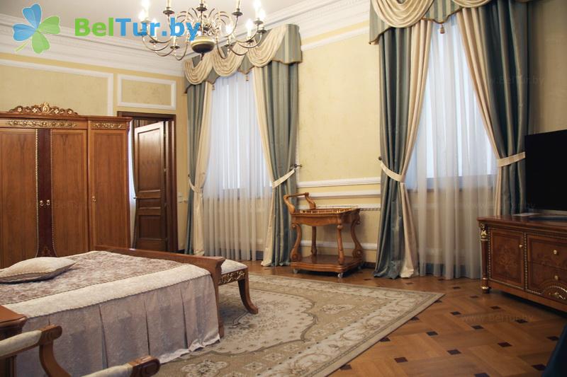 Rest in Belarus - hotel complex Dipservice Hall - double 2-room lux 2 (Voyskovy 4) 