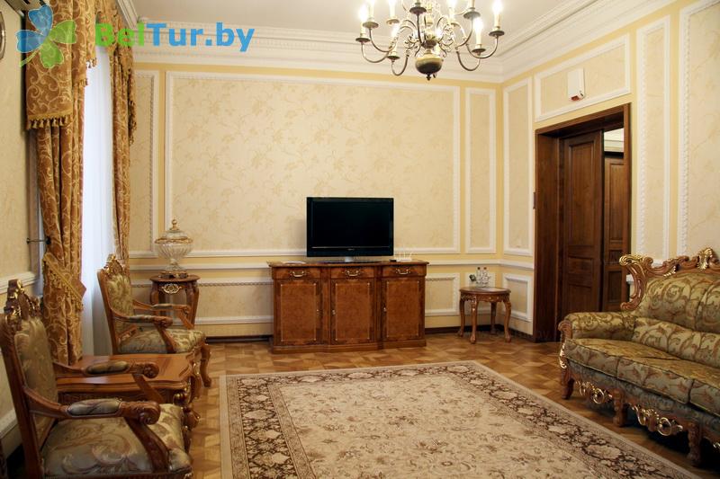 Rest in Belarus - hotel complex Dipservice Hall - double 2-room lux 1 (Voyskovy 4) 