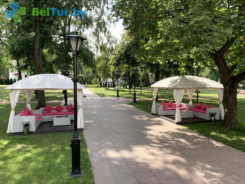 Rest in Belarus - hotel complex Dipservice Hall - Summer terrace