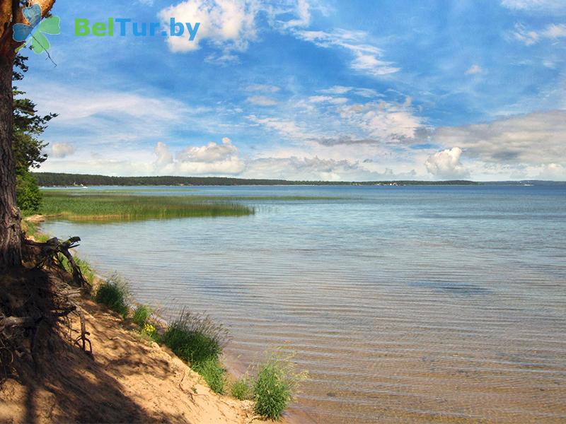 Rest in Belarus - camping Naroch kemping - Water reservoir