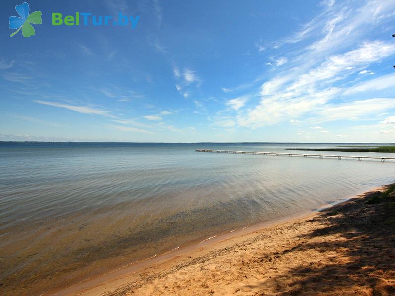 Rest in Belarus - camping Naroch kemping - Water reservoir