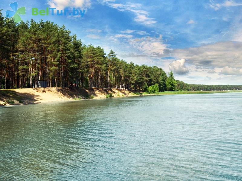 Rest in Belarus - camping Naroch kemping - Water reservoir