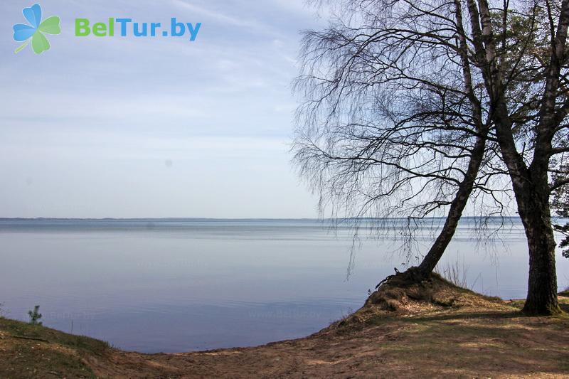 Rest in Belarus - camping Naroch kemping - Water reservoir