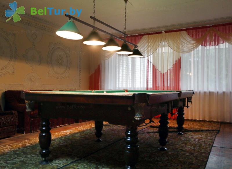 Rest in Belarus - recreation center Lesnoe ozero - Billiards