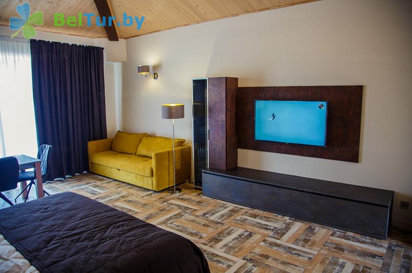 Rest in Belarus - hunter's house Beliy bor - 1-room double suite (guest house Lux) 