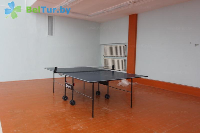 Rest in Belarus - tourist complex Braslavskie ozera - Table tennis (Ping-pong)