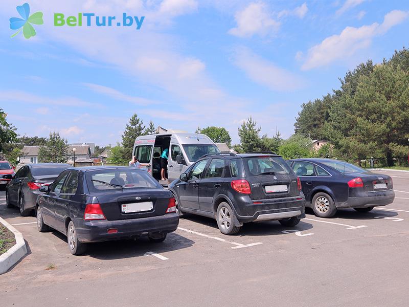 Rest in Belarus - tourist complex Braslavskie ozera - Parking lot