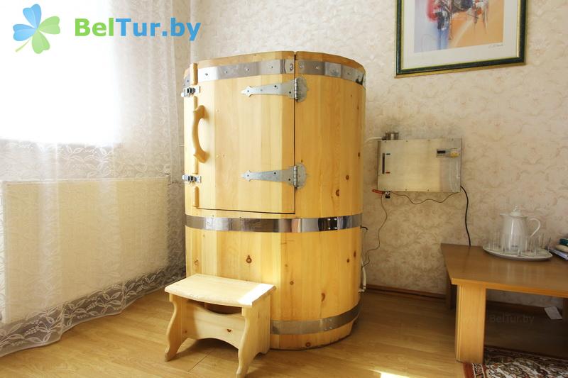Rest in Belarus - recreation center Milograd - Mini-sauna Cedar barrel