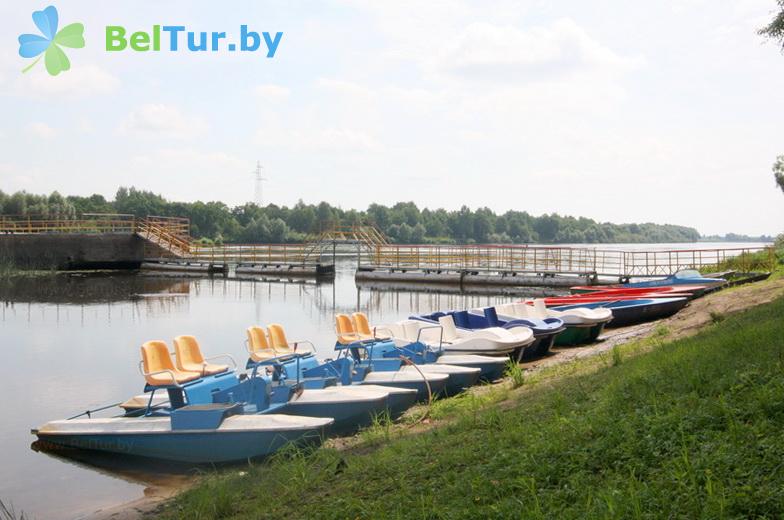 Rest in Belarus - recreation center Milograd - Rent boats