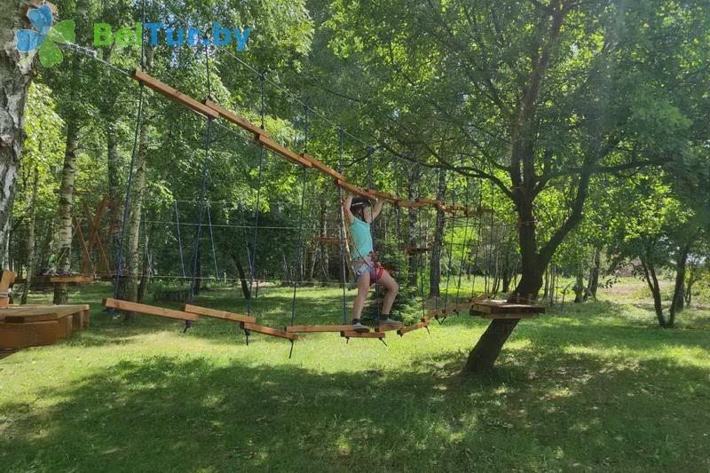 Rest in Belarus - recreation center Park hotel Format - Rope town