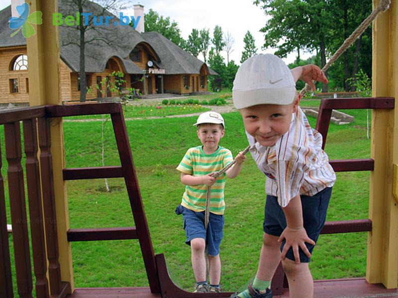 Rest in Belarus - tourist complex Rinkavka - Playground for children