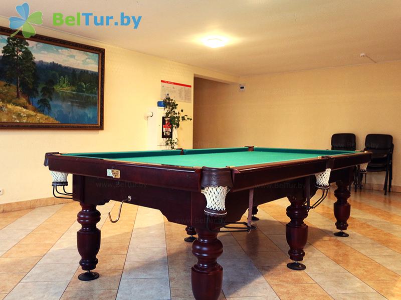 Rest in Belarus - recreation center Druzhba - Billiards