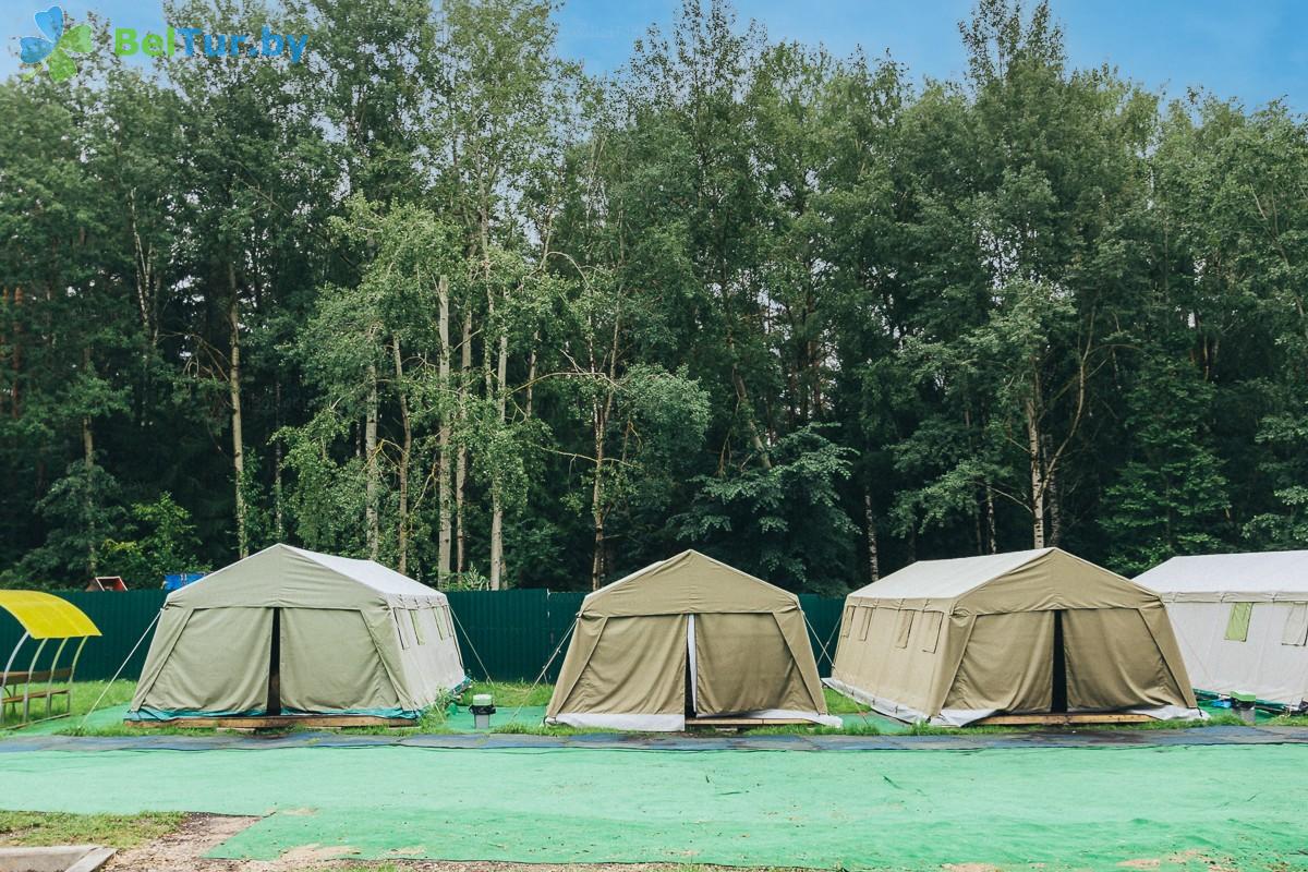 Rest in Belarus - recreation center Druzhba - Place to put up tents