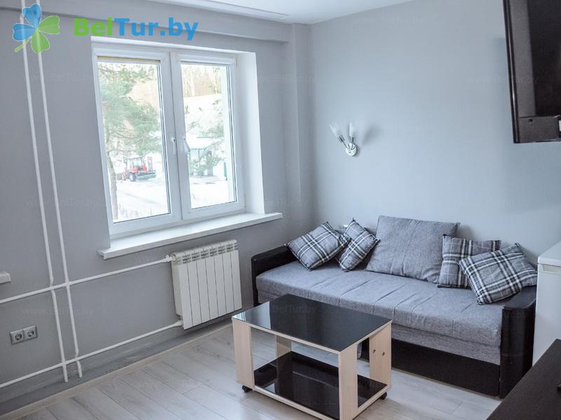Rest in Belarus - recreation center Druzhba - 1-room double prestige (living building 1) 