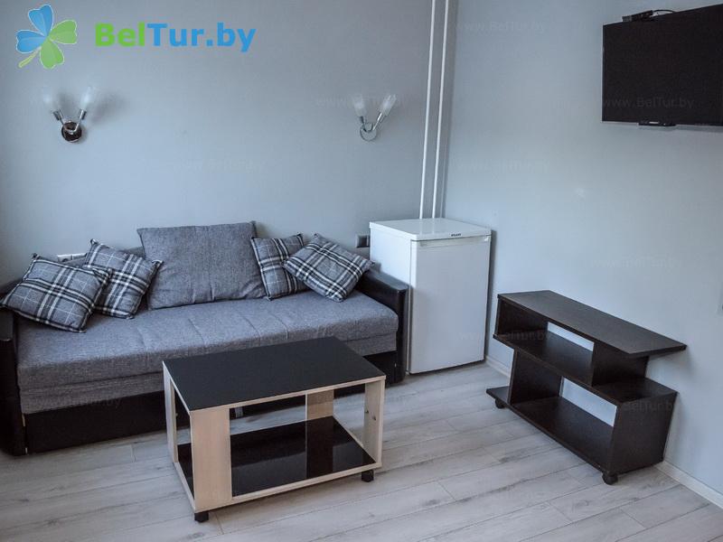 Rest in Belarus - recreation center Druzhba - 1-room double prestige (living building 1) 