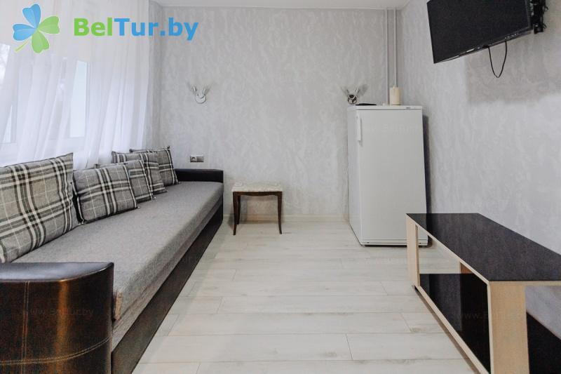 Rest in Belarus - recreation center Druzhba - 1-room double prestige (living building 1) 