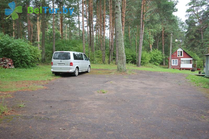 Rest in Belarus - recreation center Nevido - Parking lot