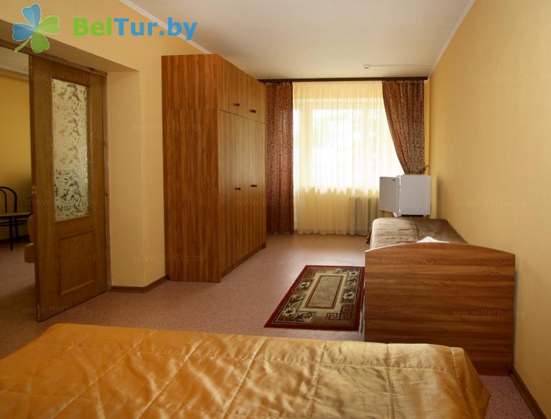 Rest in Belarus - tourist complex Vysoki bereg - 2-room suite for three people (building 1) 