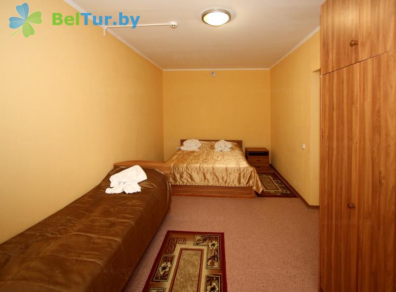 Rest in Belarus - tourist complex Vysoki bereg - 2-room suite for three people (building 1) 