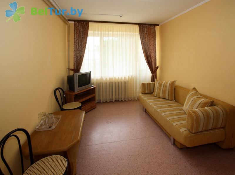 Rest in Belarus - tourist complex Vysoki bereg - 2-room suite for three people (building 1) 