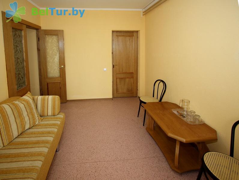 Rest in Belarus - tourist complex Vysoki bereg - 2-room suite for three people (building 1) 