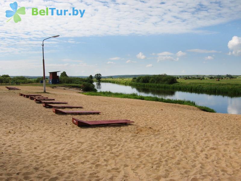 Rest in Belarus - tourist complex Vysoki bereg - Beach