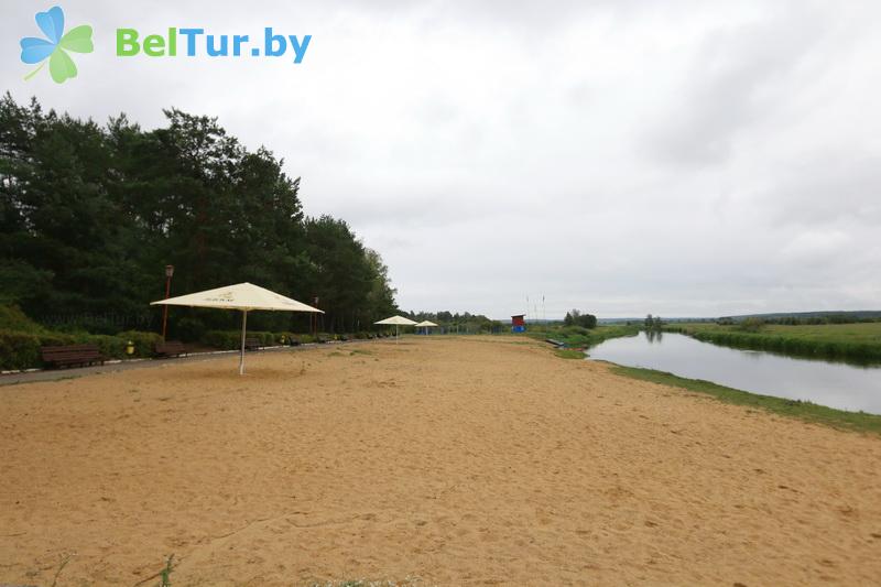 Rest in Belarus - tourist complex Vysoki bereg - Beach