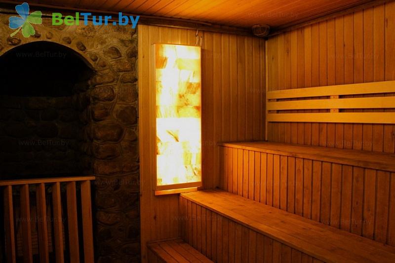 Отдых в Белоруссии Беларуси - туристический комплекс Высокий берег - Сауна
