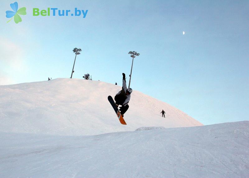 Rest in Belarus - republican ski center Silichy - Territory