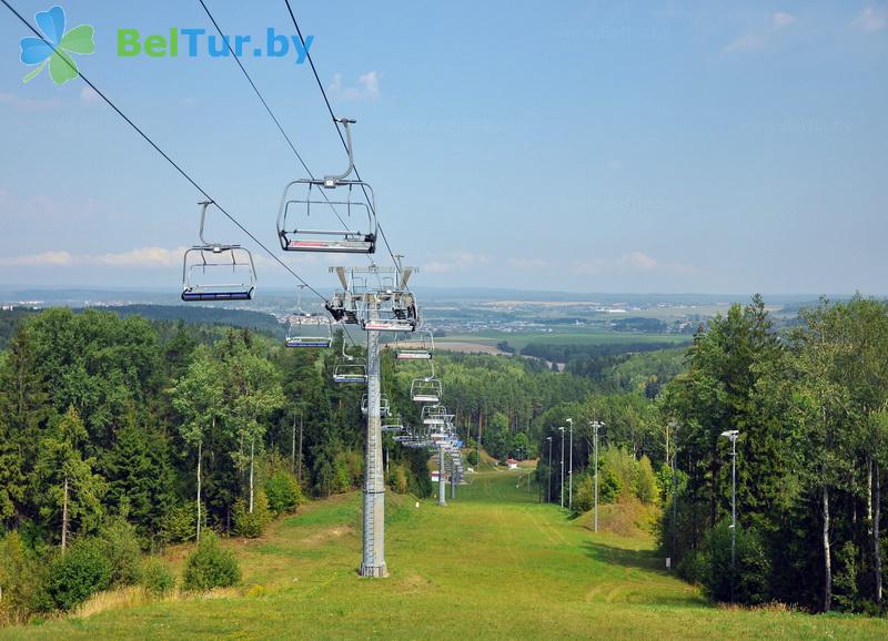 Rest in Belarus - republican ski center Silichy - Downhill